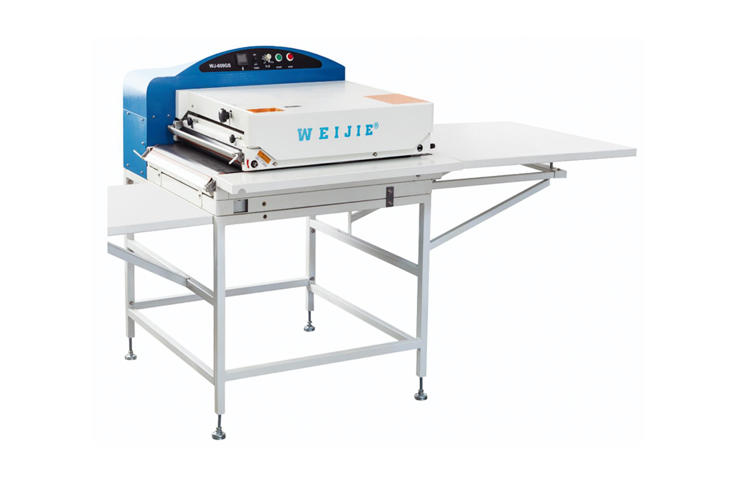 डब्लूजे-600जीएस उच्च गुणवत्ता लगातार कपड़ा निर्माण फ्यूज़िंग प्रेस मशीन